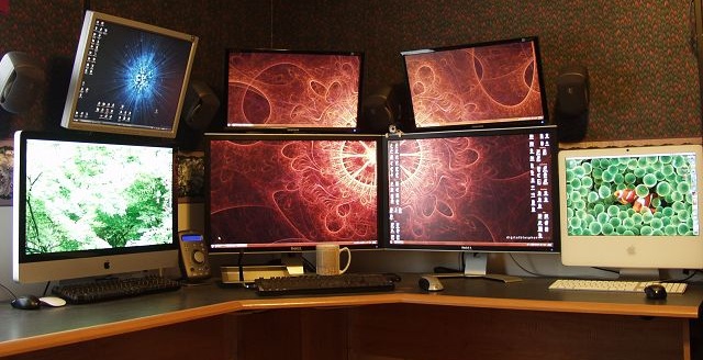 Office Monitor Setup